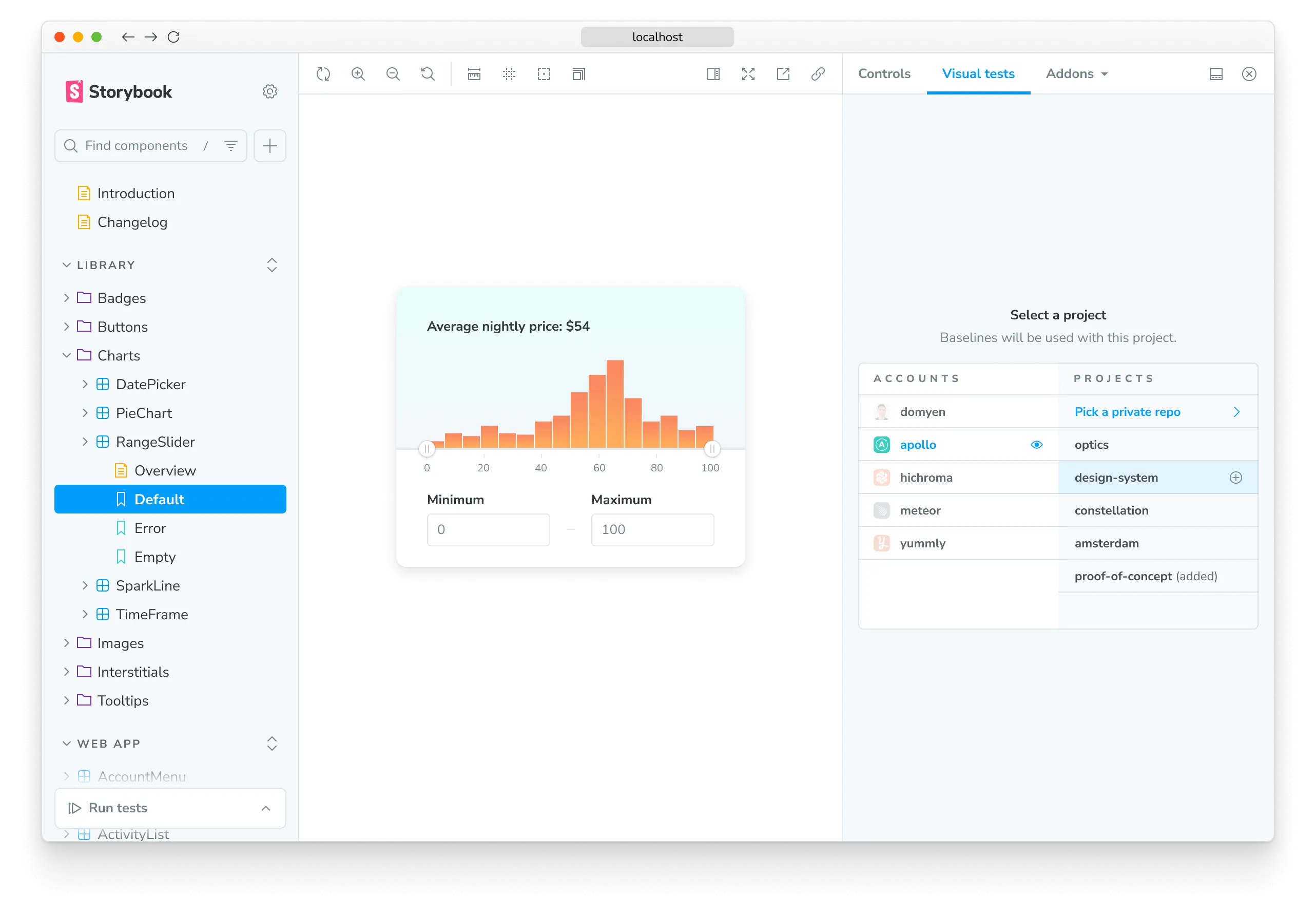 Once authenticated, you should see a menu to select an existing project or create a new one